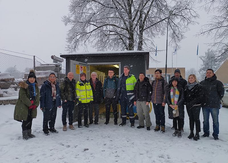 赫茲曼中國(guó)團(tuán)隊(duì)歐洲行，瑞典研發(fā)中心跨國(guó)交流學(xué)習(xí)