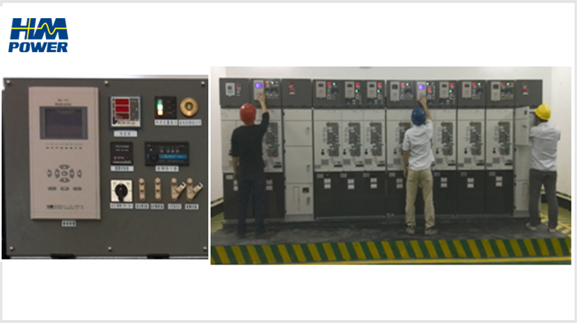 小電流選線裝置現(xiàn)場安裝圖